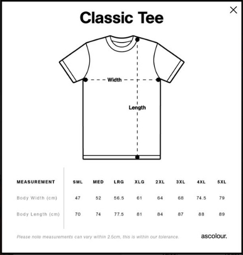 Picture of ASE Men's Tee Small Print - Black